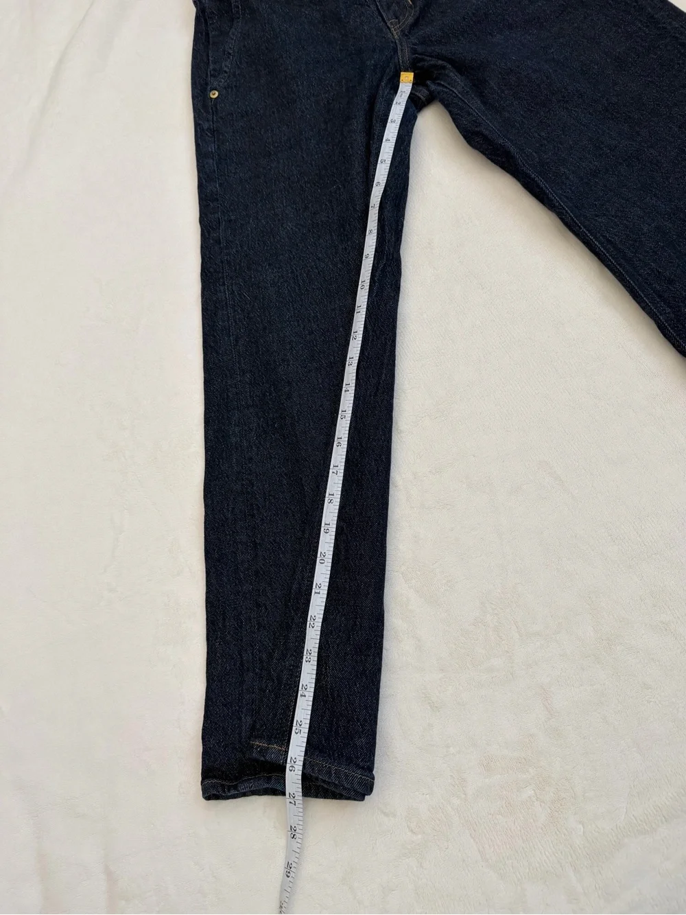 J.Crew Re-Imagined Wide Leg Jeans 26 Dark Wash